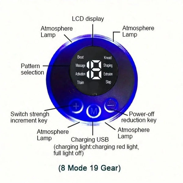 EMS Wireless Abs Stimulator – 1PC