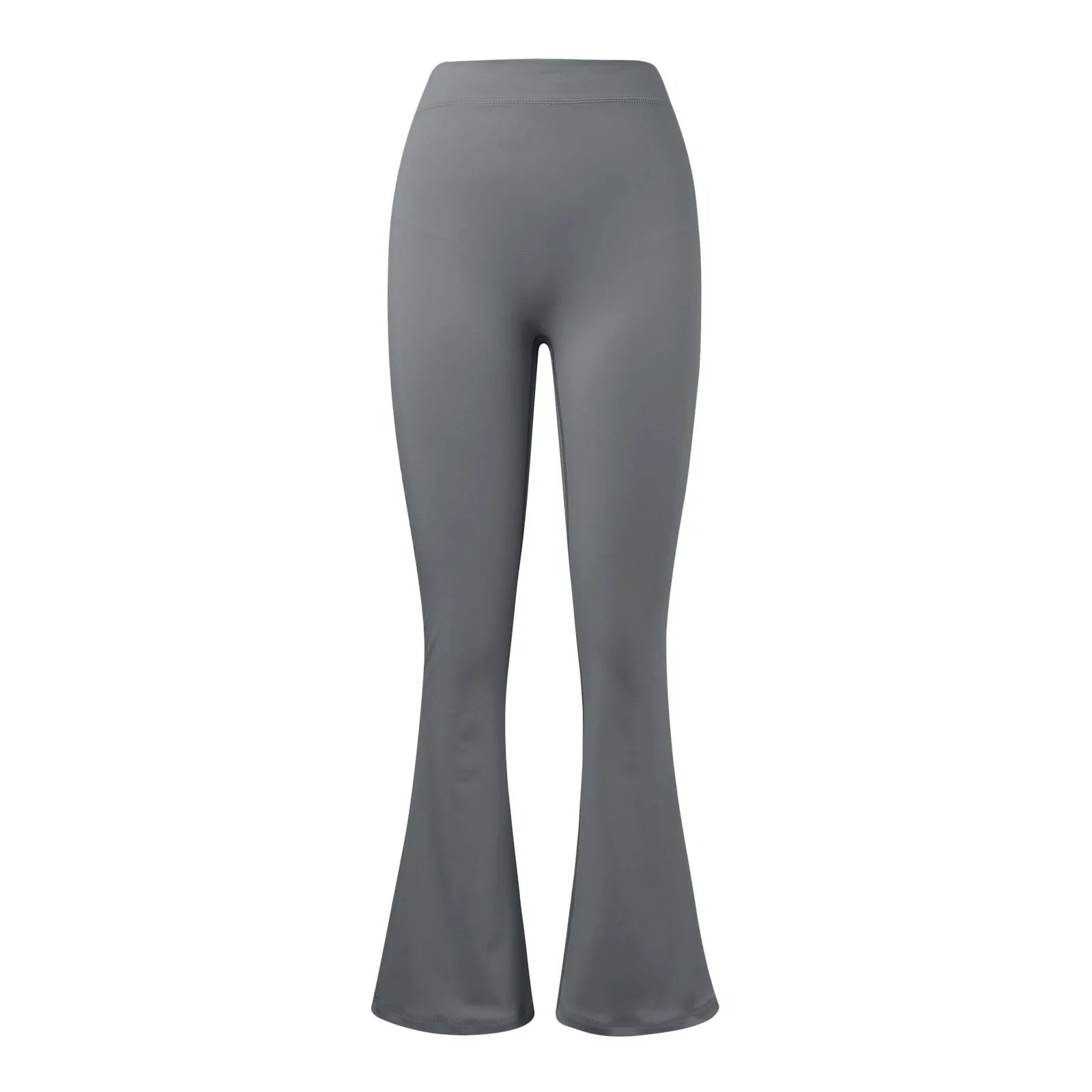 V-Back Micro Flare Gym Leggings – High-Waisted Push-Up Sports Pants