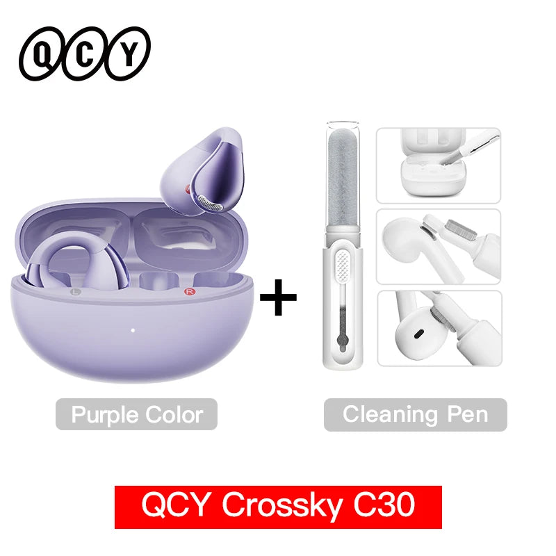 QCY Crossky C30 Open-Ear Bluetooth Earbuds