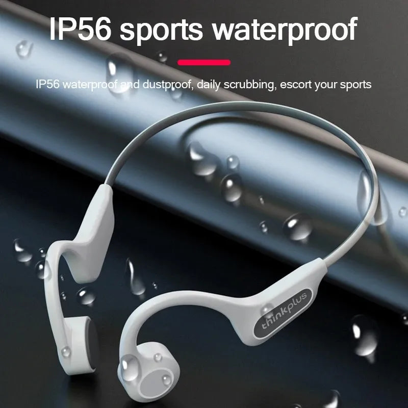 Lenovo X3 Pro TWS Bluetooth 5.3 Bone Conduction Earphones – IP56 Waterproof Wireless Sports Headset for Running & Music