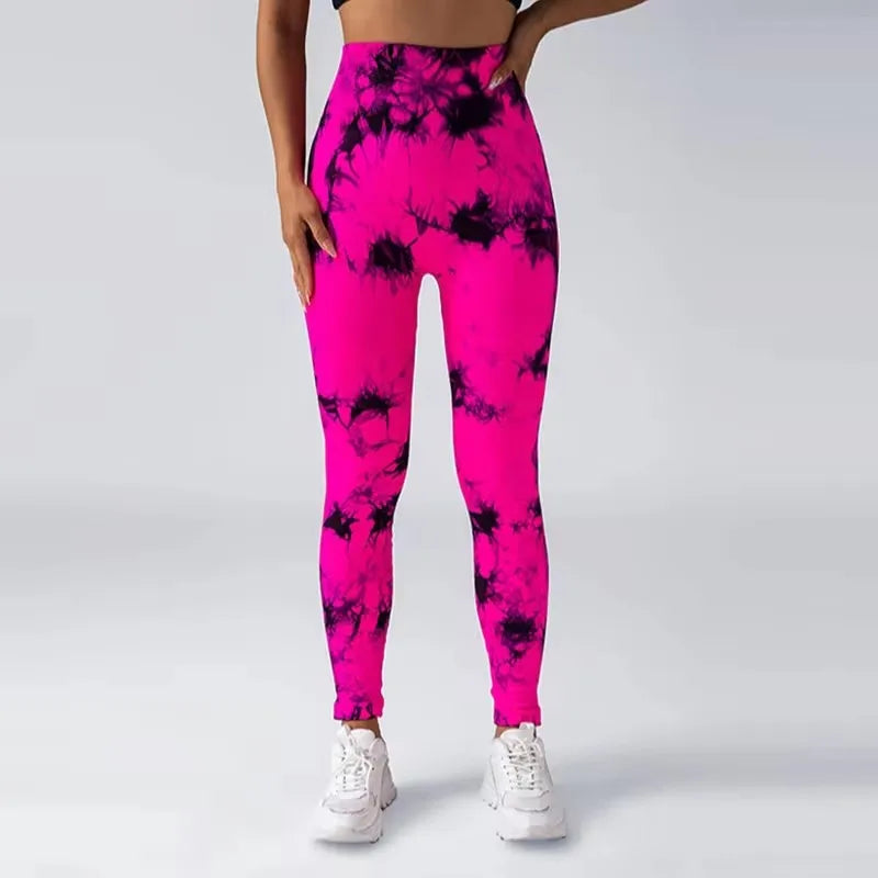 Seamless Push-Up Yoga Leggings – High Waist Workout Tights for Women