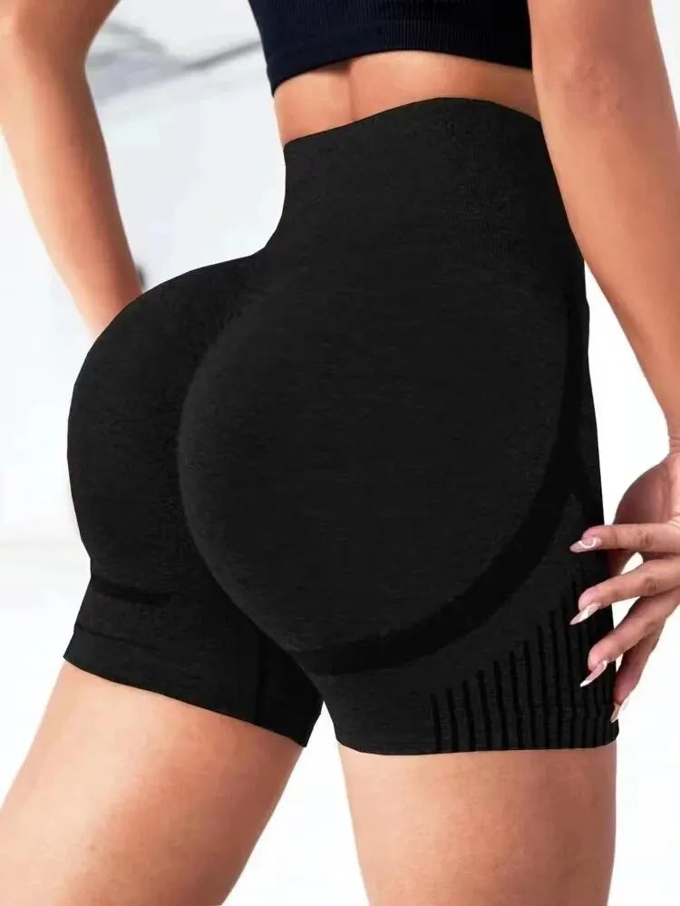 High Waist Yoga Shorts – Butt-Lifting Workout Shorts for Women