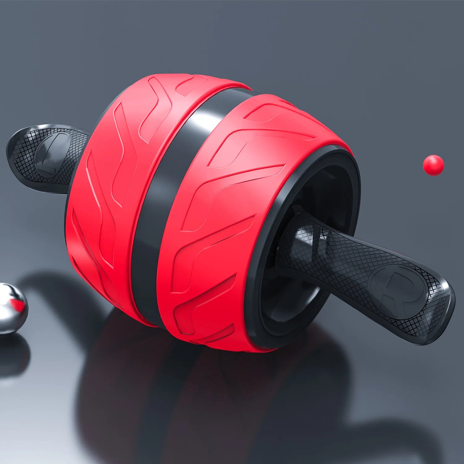 Rebound Ab Roller – Abs Workout Wheel with Knee Mat for Home Fitness