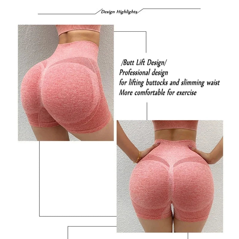 High-Waisted Yoga Shorts – Lift Butt & Fit Workout Shorts for Women