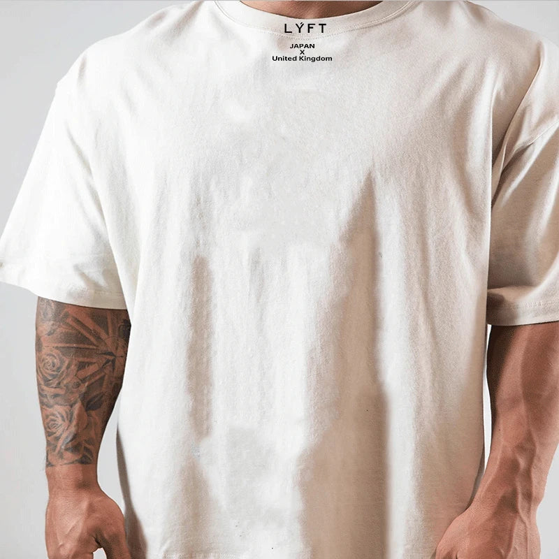 Men's Loose Fit Cotton Gym T-Shirt – M to XXXL