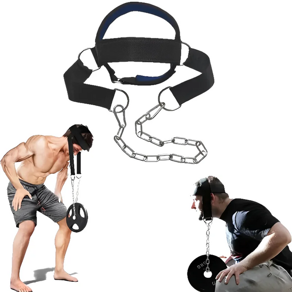 Neck Training Harness – Adjustable Head & Cervical Spine Strength Exercise Strap